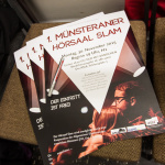 1. Münsteraner Hörsaal Slam, Hörsaal H1 Münster, 30.11.2015